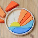 Round Puzzle - Seaside