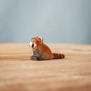 Wooden Red Panda Cub