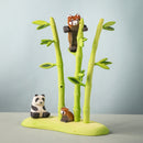 Wooden Red Panda Cub