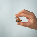 Wooden Red Panda Cub