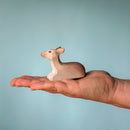 Wooden Reindeer Calf - Sitting (PRE-ORDER)