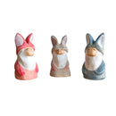Wooden Easter Gnome - Pink