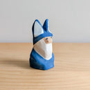 Wooden Easter Gnome - Blue