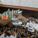 Wooden Bunny Hopping