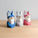 Wooden Easter Gnome - Pink
