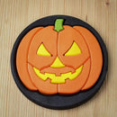Round Halloween Puzzle - Black