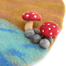 Round Autumn Play Mat