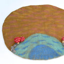 Round Autumn Play Mat
