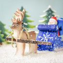 Wooden Santa Claus, Sleigh & Reindeer Set (Pre-Order)