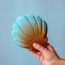 Large Wooden Shell & Pearl