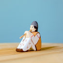 Wooden Shepherd With Flute
