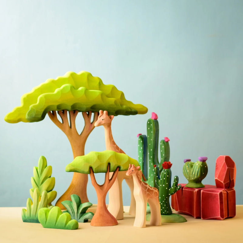 Wooden Acacia Tree - Small