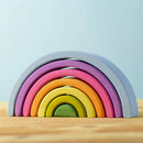 Small Wooden Rainbow - Pastel