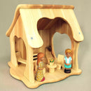 Wooden Dollhouse - Tulip Heart