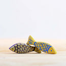 Wooden Purple Trout