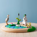 Wooden Water Lily