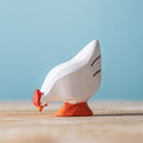 Wooden Hen - White