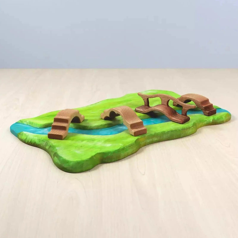 Large Wooden Play Base - River