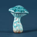 Wooden Fairytale Mushroom - Blue