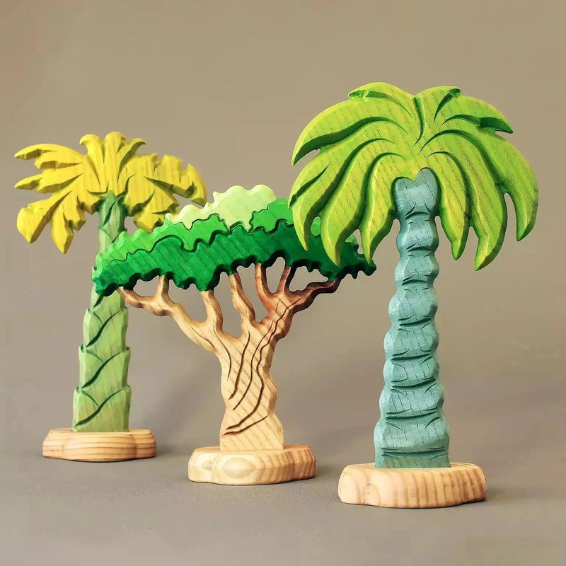 Wooden Palm Tree