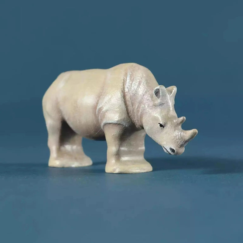 Wooden Rhinocerus - Collectible