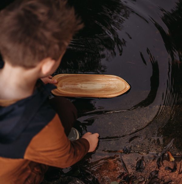 Wooden Toy Boat