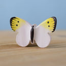 Wooden Butterfly - Yellow