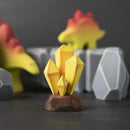 Wooden Crystal - Yellow