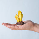 Wooden Crystal - Yellow