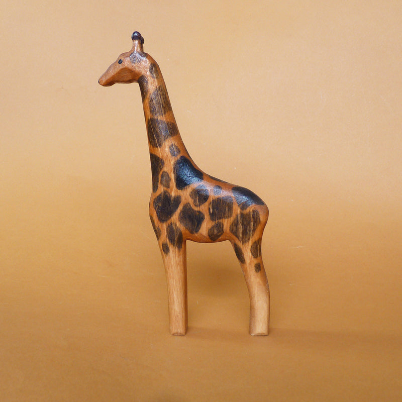 Wooden Toy Giraffe Figure