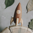 Wooden Rocket - Rusty