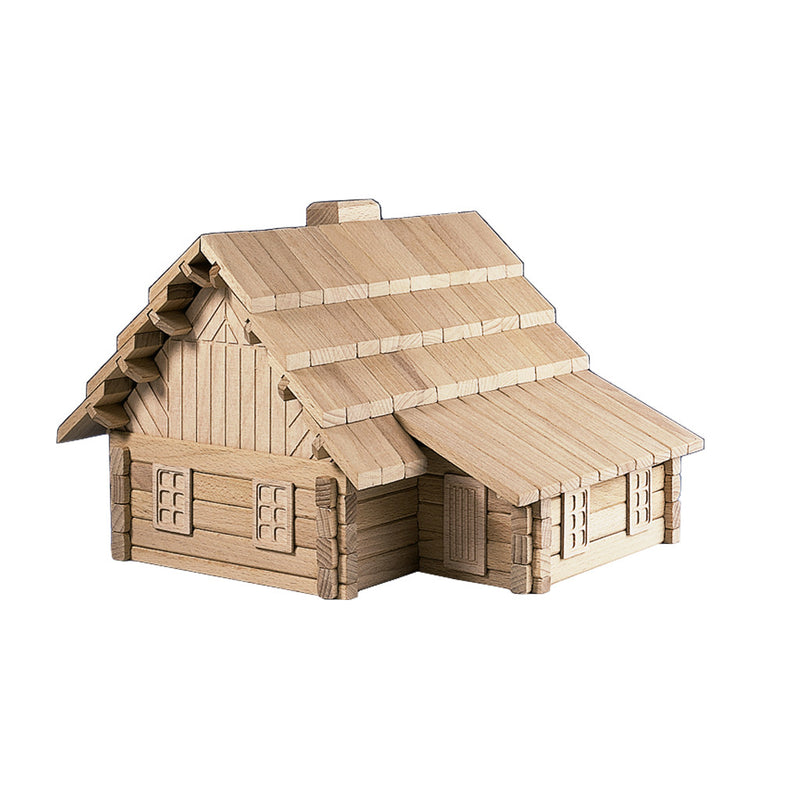 large wooden house puzzle