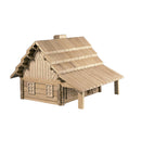 large wooden house puzzle