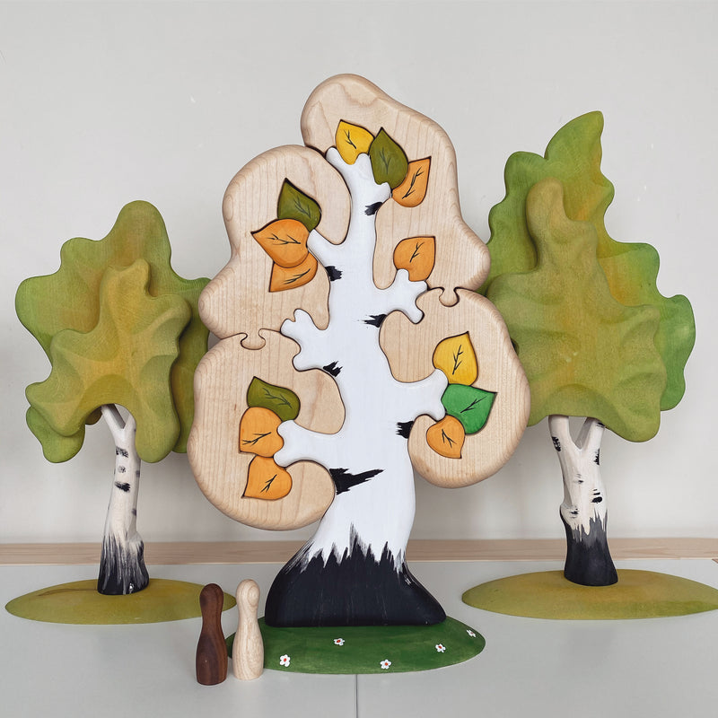 Extra Large Wooden Birch Tree Puzzle
