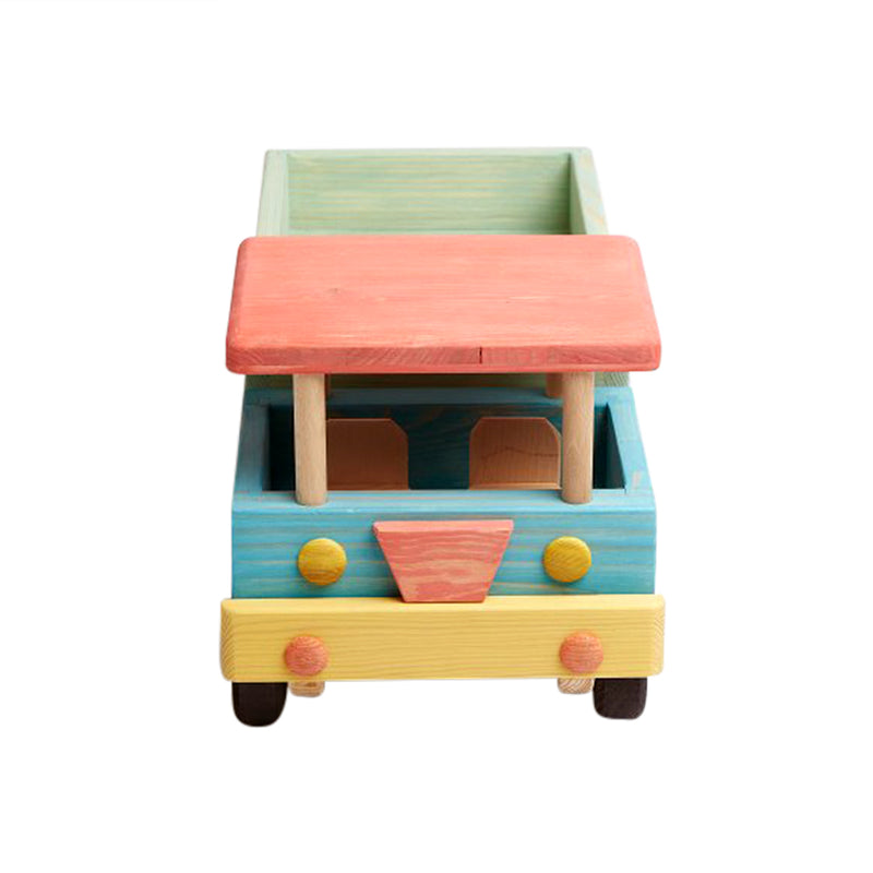 Extra Large Wooden Beach Truck - Coloured