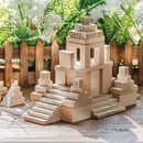 Large Wooden Building Blocks - Maya Civilisation