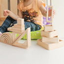 Wooden Building Blocks - Pythagoras