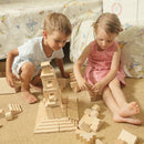 Large Wooden Building Blocks - Maya Civilisation