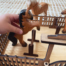 Wooden Horse Jumping