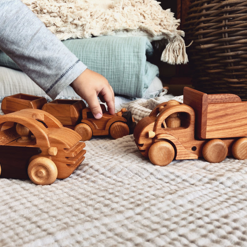 Vintage Wooden Toys Cars
