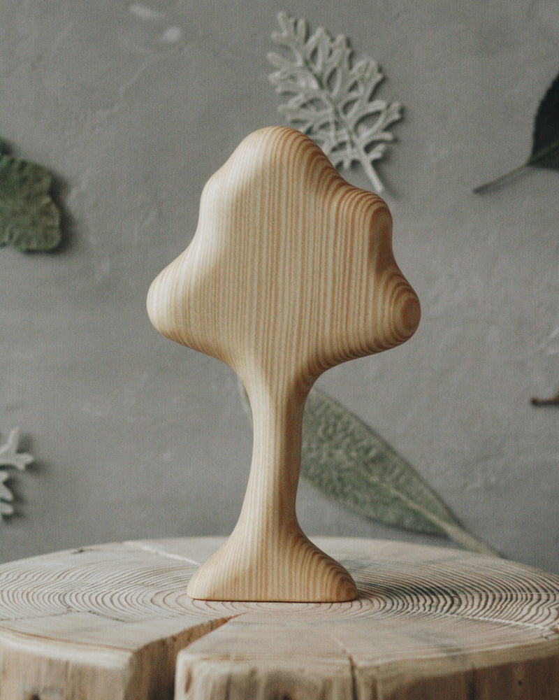Wooden Trees - Set Of 4