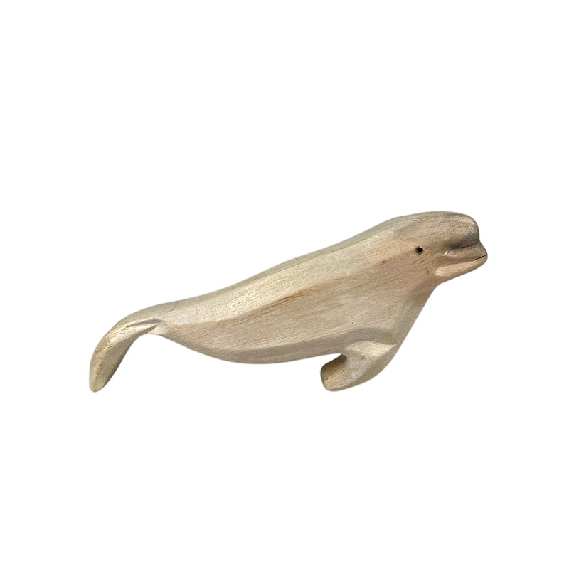 Wooden Beluga Whale