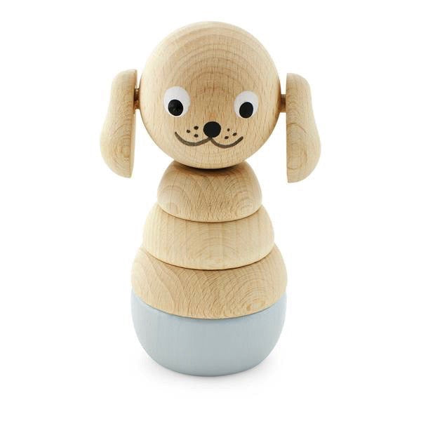 Wooden Stacking Puzzle Dog - Bella