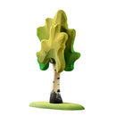 Medium Birch Tree - Green