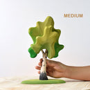 Medium Birch Tree - Green