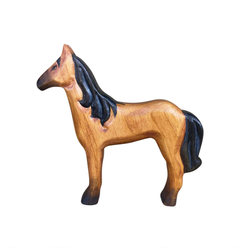 Wooden Horse Standing