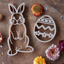 Bunny & Egg Eco Cutter Set