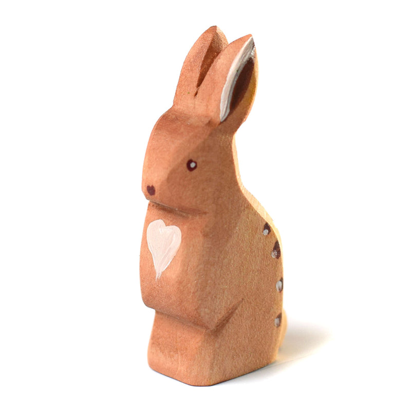 Wooden Careful Rabbit