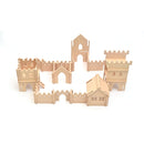 Wooden Castle - Extra Large Set