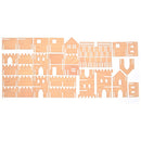 Wooden Castle - Extra Large Set